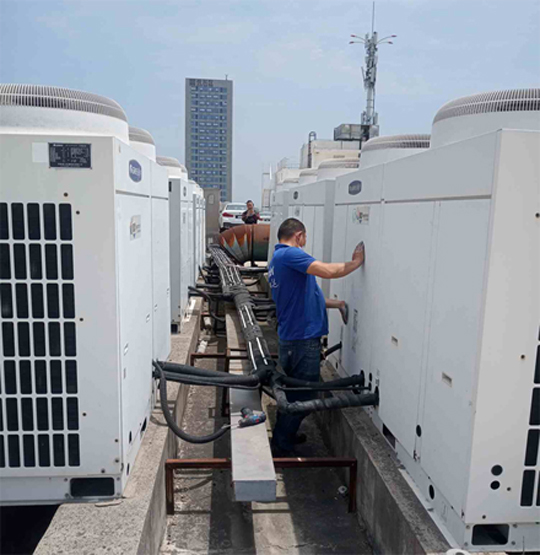 固安中央空调制热和不制冷系统维修方法